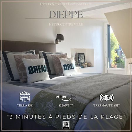 Duplex 52M2 Hyper Centre, Petite Terrasse Exposee Sud Диеп Екстериор снимка